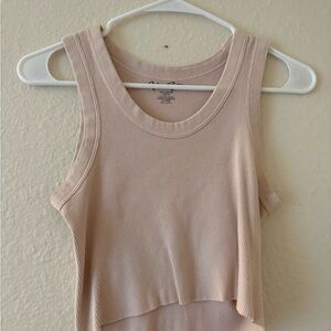 Brandy Melville Pink Crop Tank Top